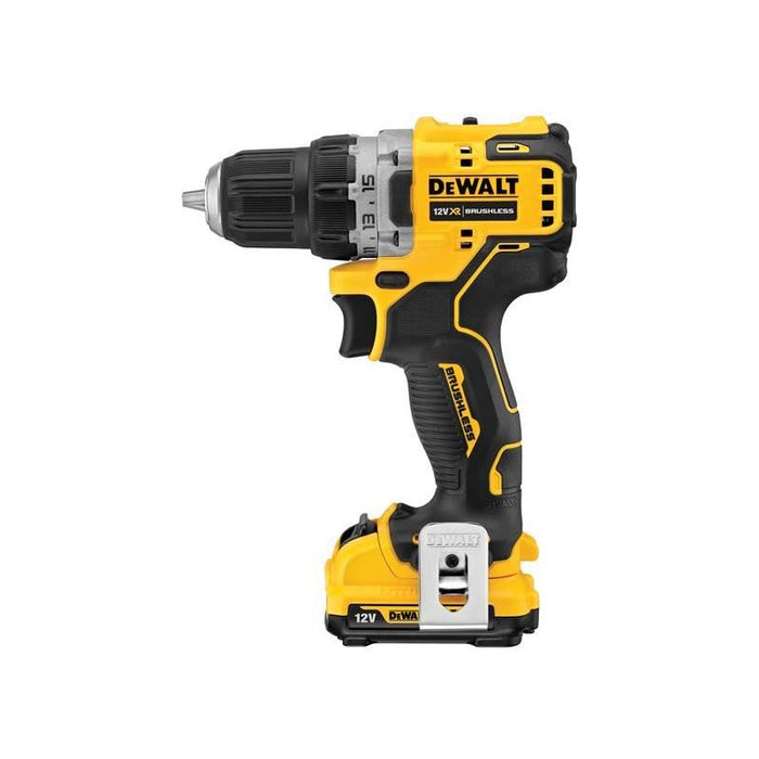 Dewalt Power Tools DCD701D2 XR Brushless Sub-Compact Drill Driver 12V 2 x 2.0Ah Li-ion DeWALT Power Tools - Town Tools