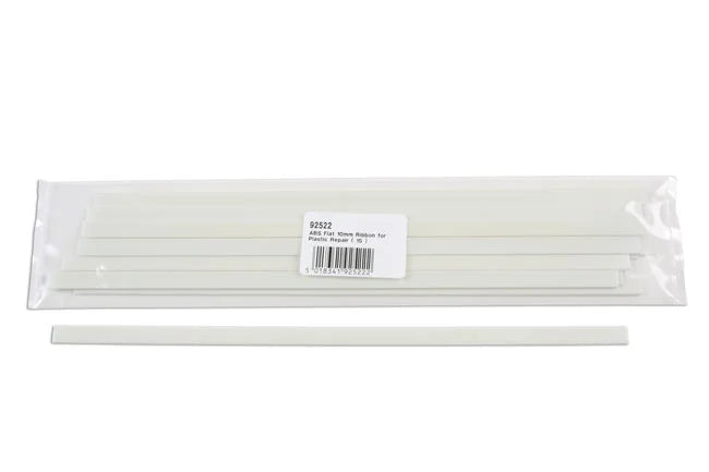 Power-TEC ABS Flat Natural Strips 10mm 15pc - PPL