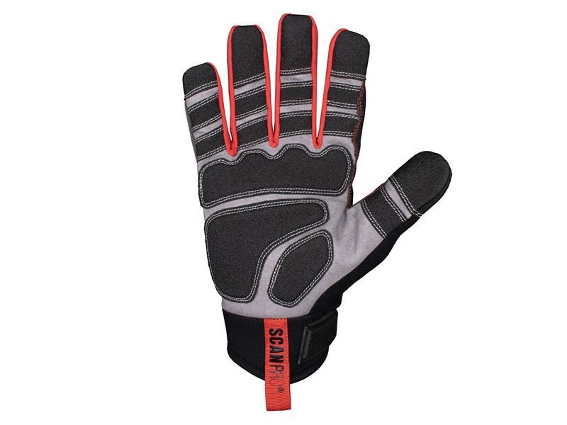Scan Mechanic Gloves - XXL (Size 11) Scan - Town Tools