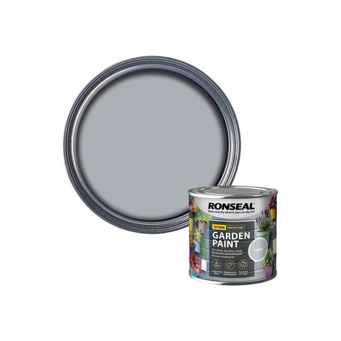 Ronseal Garden Paint Pebble 250ml Ronseal - Town Tools