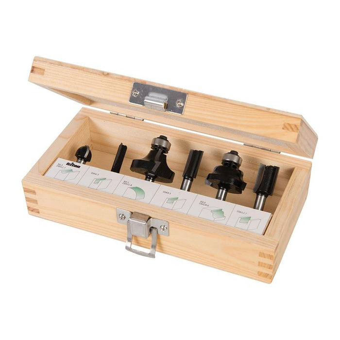 Triton 1/4" Router Kit 6pce 6pce Triton - Town Tools 