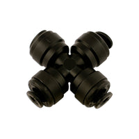 Connect Push-Fit Cross Connector 6mm 5pc 31051