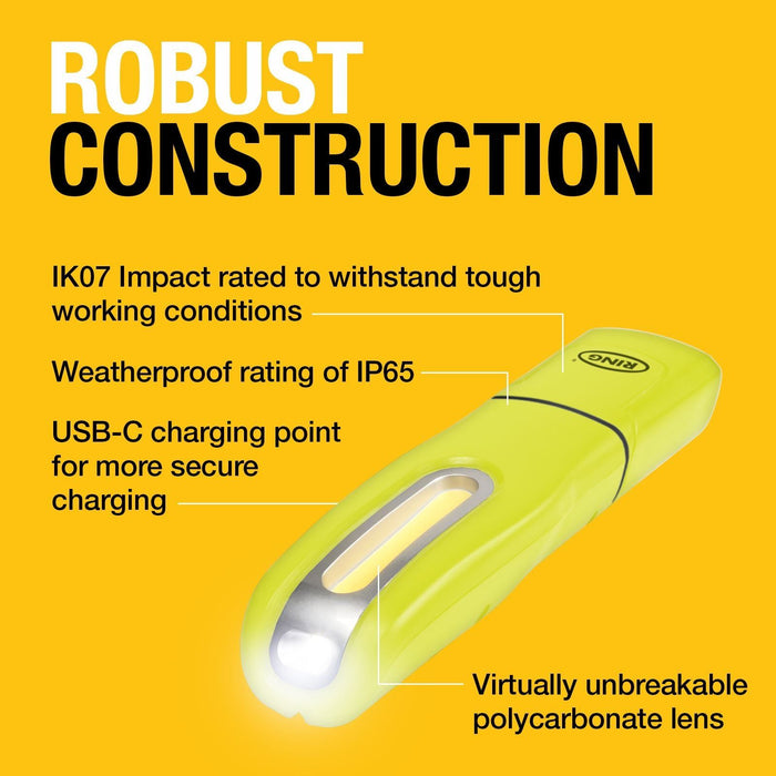 Ring Magflex Dna Mini 250 Yellow RIL6100Y - Vibrant Yellow Magflex Ring Automotive - Town Tools 