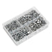 Sealey Steel Nut Assortment 1/4"-1/2"UNC 320pc AB030SN Sealey - Town Tools 
