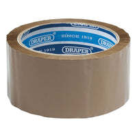 Draper Packing Tape Roll, 66m x 50mm 63388