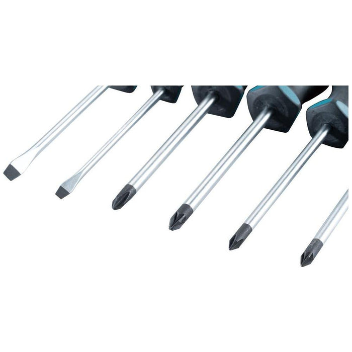 Makita 6Pc Screw Driver Set Sl Ph Pz E-10528 Makita - Town Tools