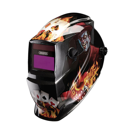 Draper Auto-Darkening Welding Helmet, Playing Cards 02515 Draper - Town Tools 