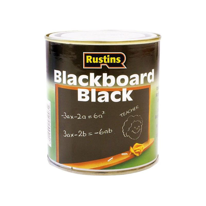 Rustins Quick Dry Blackboard Black 250ml Rustins - Town Tools