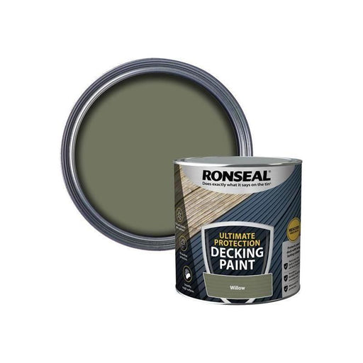 Ronseal Ultimate Protection Decking Stain Willow 2.5 litre Ronseal - Town Tools
