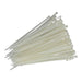 Faithfull Cable Ties White 3.6 x 150mm (Pack 100) Faithfull - Town Tools