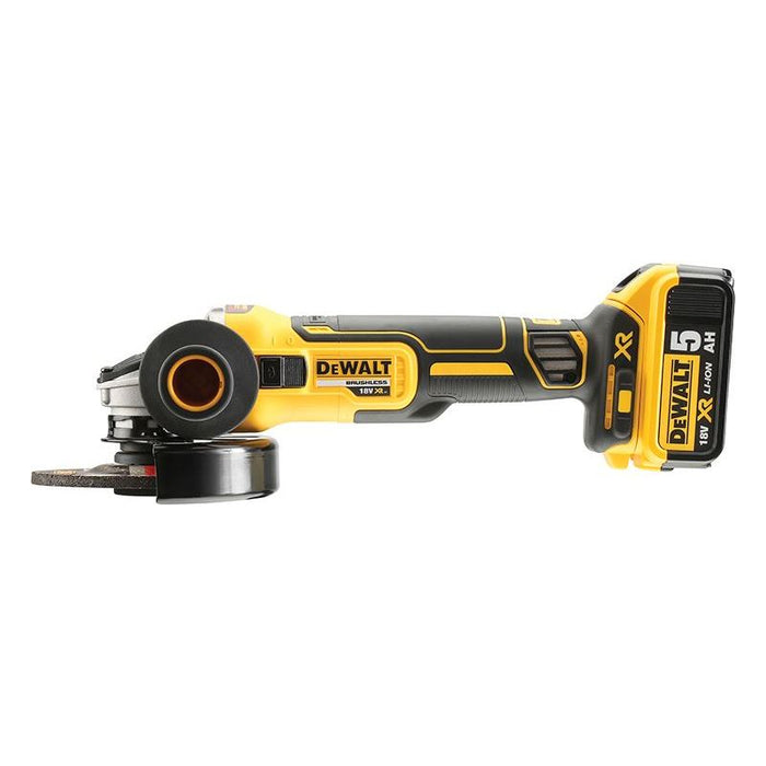 Dewalt Power Tools DCG405P2 XR Brushless Grinder 125mm 18V 2 x 5.0Ah Li-ion DeWALT Power Tools - Town Tools