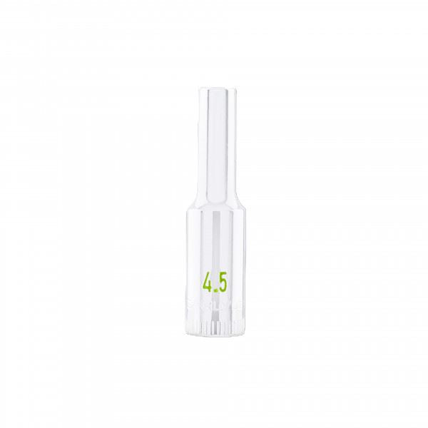 Carlyle Tools 1/4 Drive 4.5mm 6 Point Deep Chrome Socket