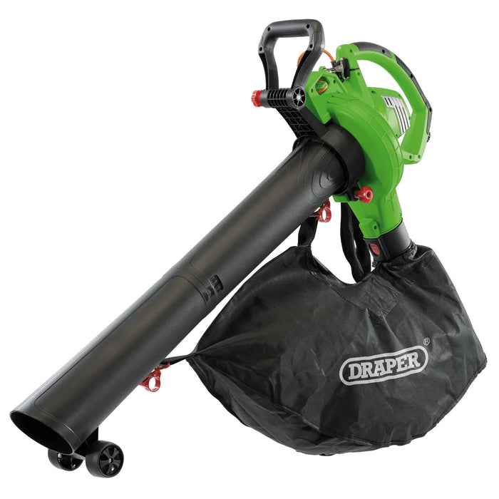 Draper 230V Garden Vacuum/Blower/Mulcher, 3200W - BV3200