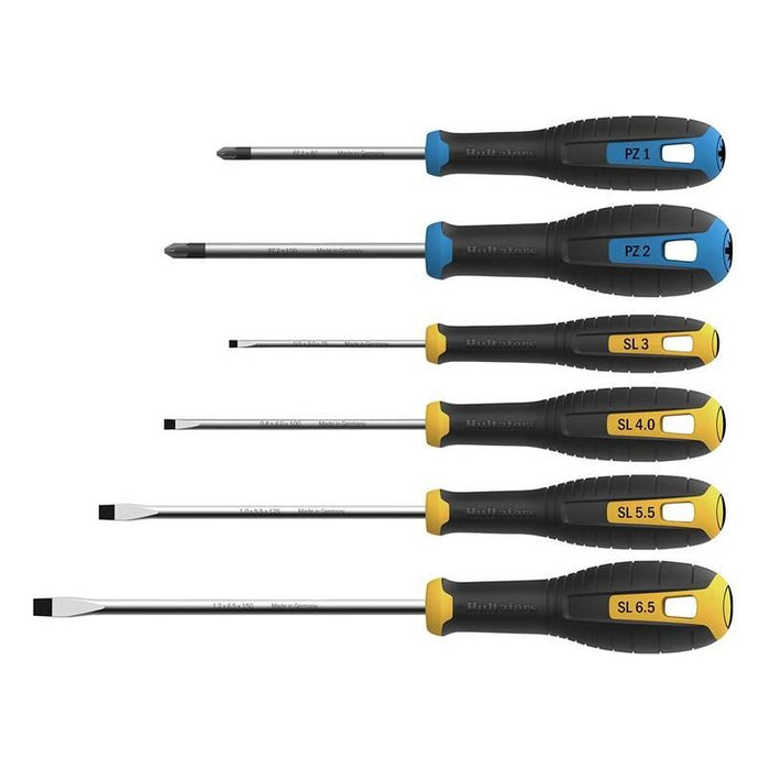Hultafors Pozidriv & Slotted Screwdriver Set, 6 Piece Hultafors - Town Tools