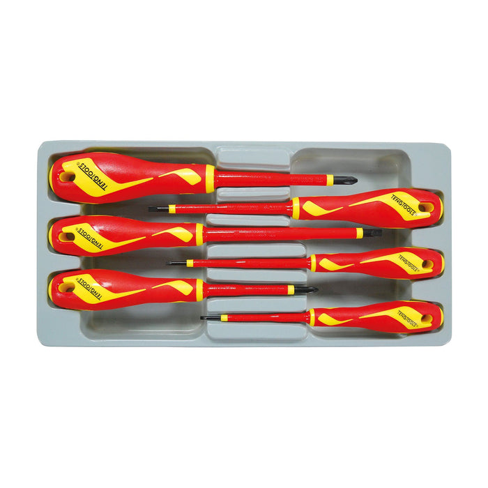 Teng Tools Insulated Screwdriver Set Flat & PH 6 Pieces Teng Tools - Town Tools 
