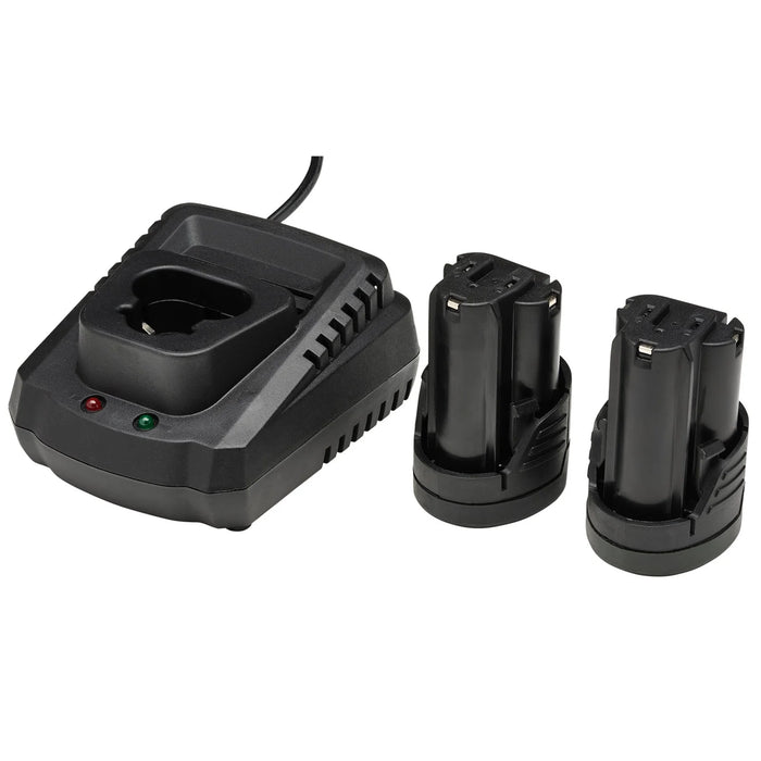 Draper 12V Drill Drive and Ratchet Interchange Kit II, 2 x 1.5Ah Li-ion