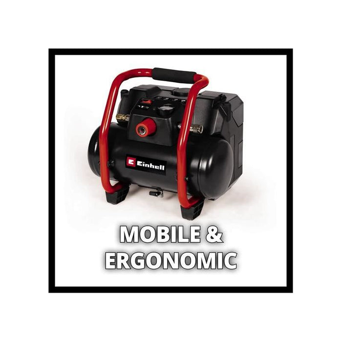 Einhell TE-AC 36/150 Li OF-Solo Power X-Change Air Compressor 36V (2x18V) Bare Unit Einhell - Town Tools