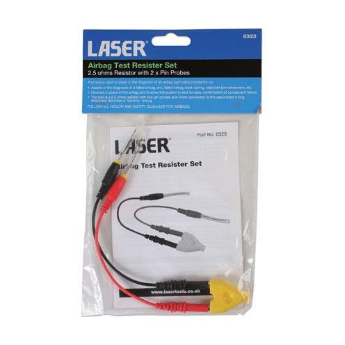 Laser Air Bag Test Resistor Set 6323