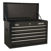 Sealey Topchest 5 Drawer with Ball-Bearing Slides Black AP225B