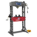 Sealey Premier Premier Air/Hydraulic Floor Type Press with Foot Pedal 50 Tonne Sealey Premier - Town Tools 