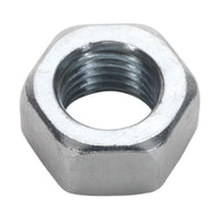 Sealey Steel Nut DIN 934 M16 Zinc Pack of 25 SN16