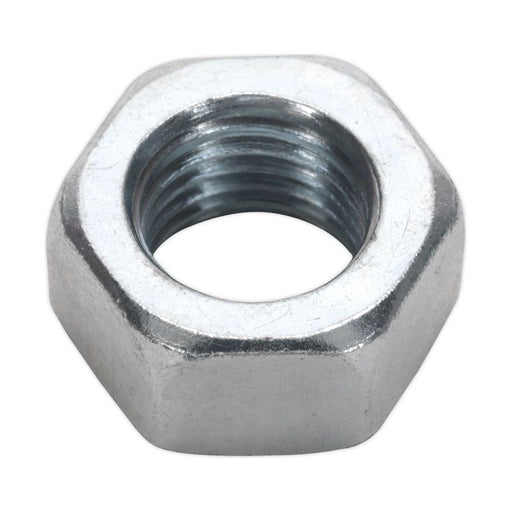 Sealey Steel Nut DIN 934 M16 Zinc Pack of 25 SN16 Sealey - Town Tools 