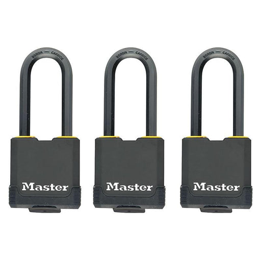 Master Lock Excell™ Weather Tough 45mm Padlock 4-Pin- Keyed Alike x 3 Master Lock - Town Tools