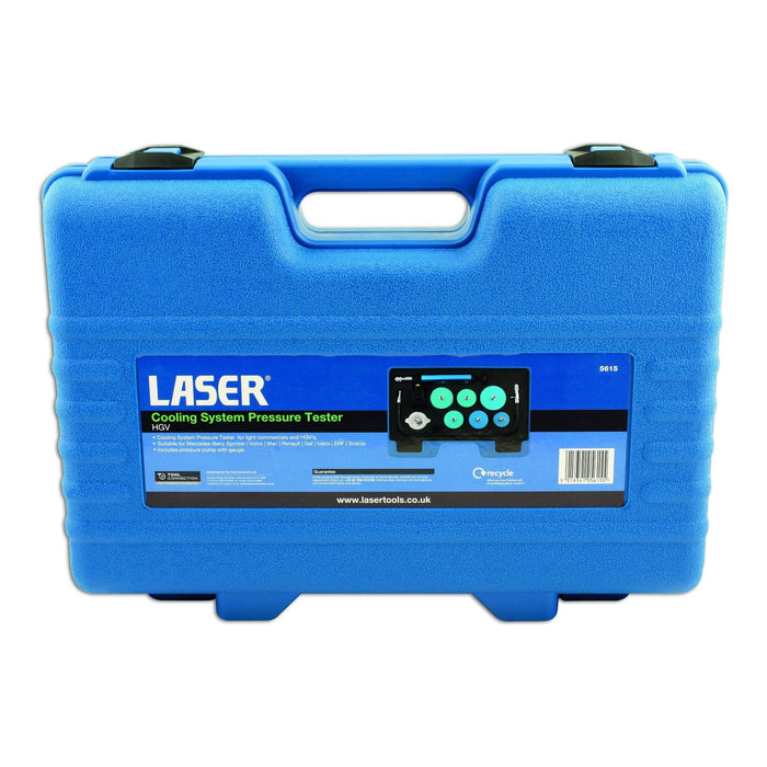 Laser Cooling System Pressure Tester - for HGV 5615 Laser - Town Tools 