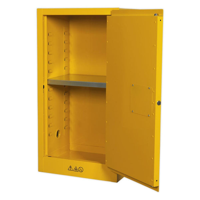 Sealey Flammables Storage Cabinet 585 x 460 x 1120mm FSC08 Sealey - Town Tools 