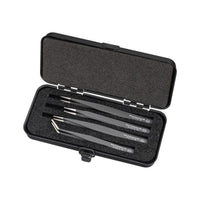 Wiha Professional ESD SMD Tweezer Set, 4 Piece