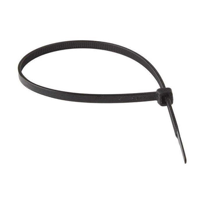 Forgefix Cable Tie Black 4.8 x 300mm (Bag 100) ForgeFix - Town Tools