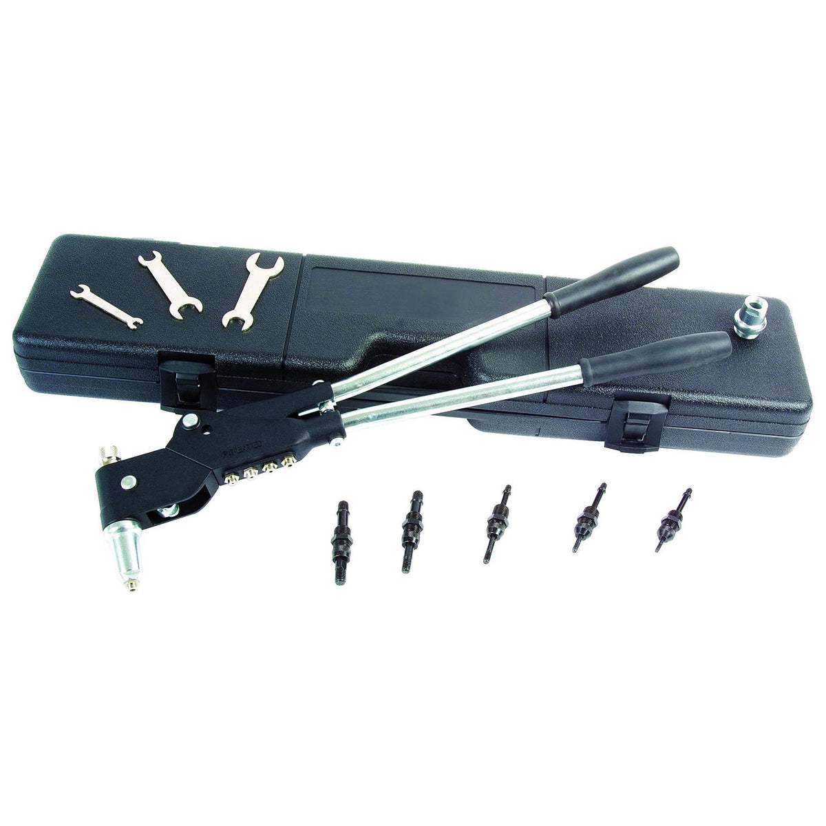 Laser Long Handle Swivel Head Riveter Set 3597 — Town Tools