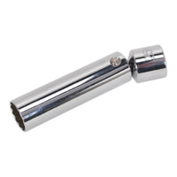Sealey Spark Plug Socket with Universal Joint 14mm 3/8"Sq Drive 12-Point AK6569