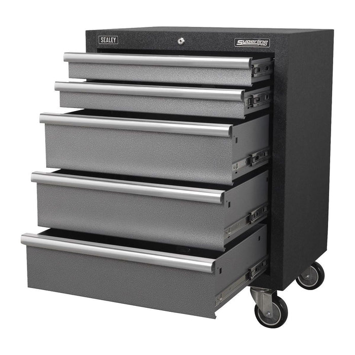 Sealey Modular 5 Drawer Mobile Cabinet 650mm APMS58 Sealey - Town Tools 