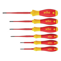 Wiha SoftFinish® electric slimFix TORX® Screwdriver Set, 6 Piece