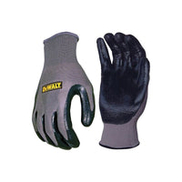 Dewalt Power Tools Nitrile Nylon Gloves - Large