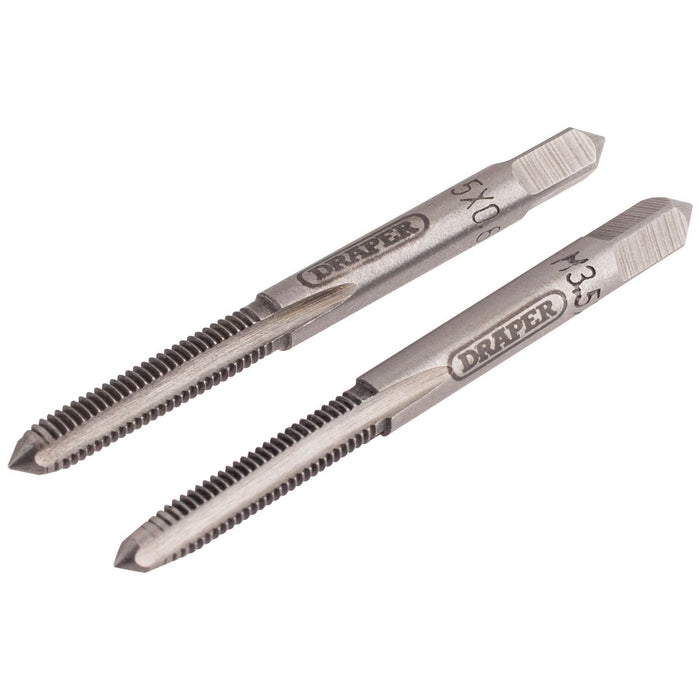 Draper Coarse Hand Taps Taper and Plug, 3.5mm 83796 Draper - Town Tools 