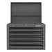Superline Pro Superline PRO Topchest 5 Drawer - Grey/Black AP26059TG Superline Pro - Town Tools 