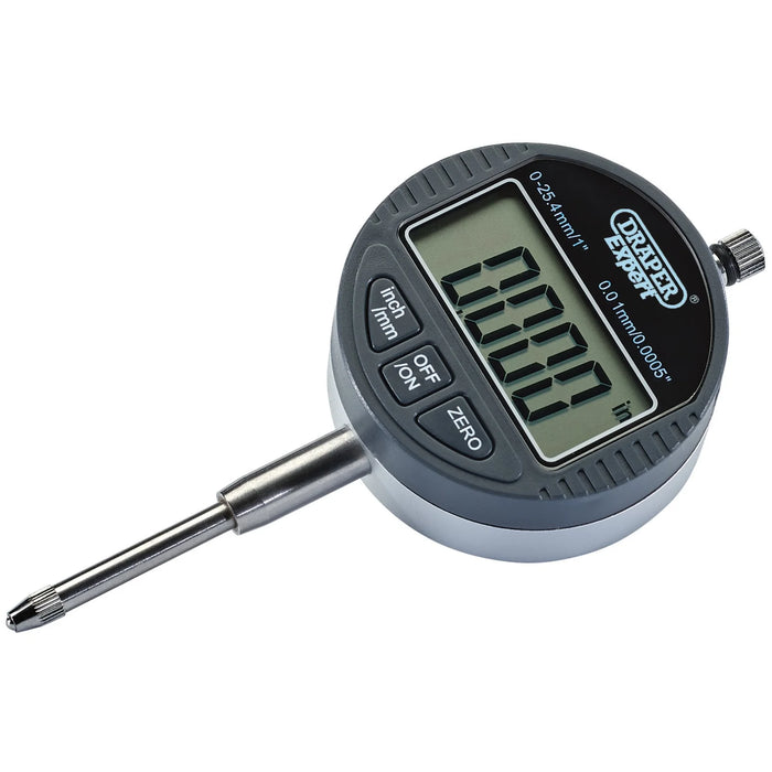 Draper Expert Dual Reading Digital Dial Test Indicator, 0 - 25mm/0 - 1" - PDDG/A