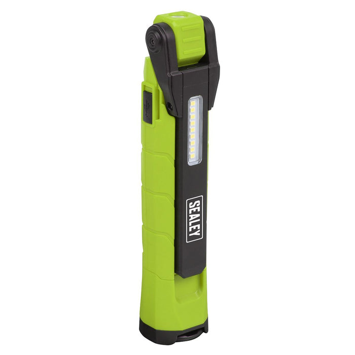 Sealey Rechargeable 360 Inspection Light 10W & 2 x 4W SMD LED - Green LED3605G Sealey - Town Tools 