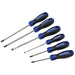 Faithfull Boxed Soft Grip Screwdriver Set, 6 Piece Faithfull - Town Tools