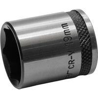 Sealey 3/8"Dr Socket 19mm (Black Series) AK7992.12