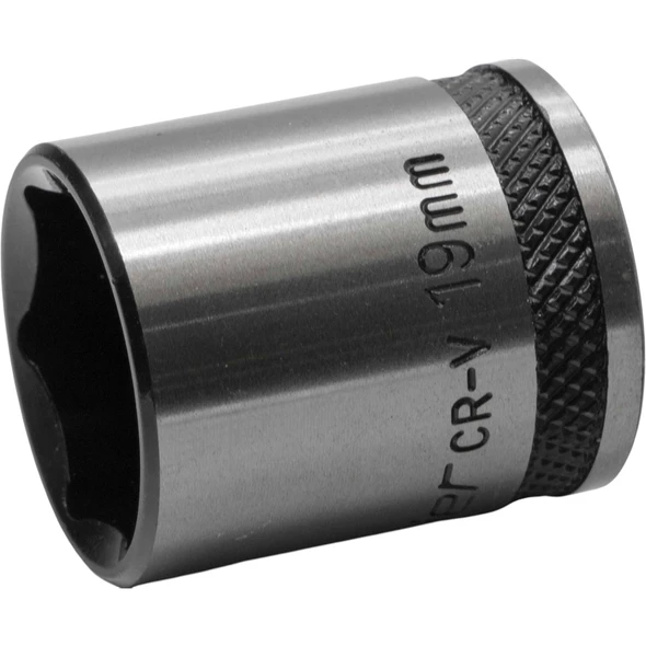 Sealey 3/8"Dr Socket 19mm (Black Series)