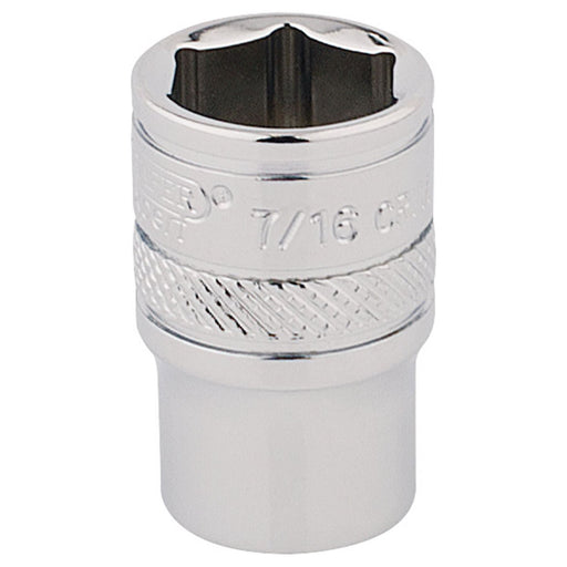 Draper HI-TORQ 6 Point Socket, 1/4" Sq. Dr., 7/16" 48942 Draper - Town Tools 