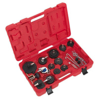 Sealey Brake & Clutch Bleeder Cap Set VS0204B