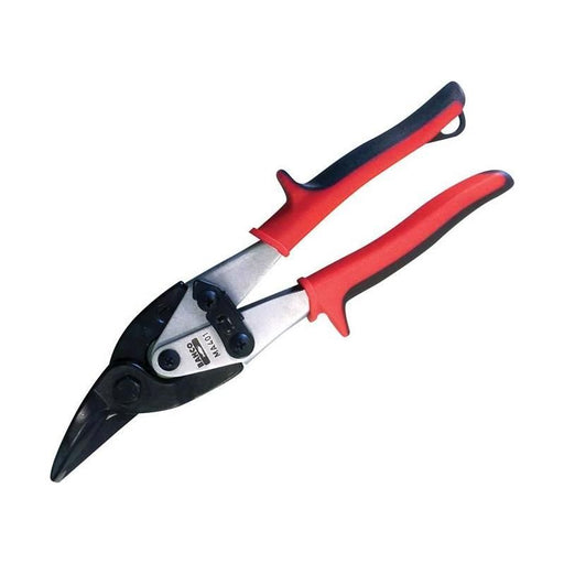 Bahco MA401 Red Aviation Compound Snips Left Cut 250mm (10in) Bahco - Town Tools