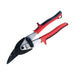Bahco MA401 Red Aviation Compound Snips Left Cut 250mm (10in) Bahco - Town Tools
