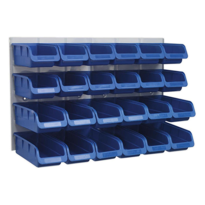 Sealey Bin & Panel Combination 24 Bins Blue TPS131 Sealey - Town Tools 