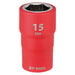Draper XP1000 VDE Socket, 3/8" Sq. Dr., 15mm Draper - Town Tools