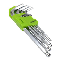 Siegen Siegen Long Ball-End Hex Key Set 9pc S01260
